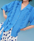 Ribbon Frill Blouse