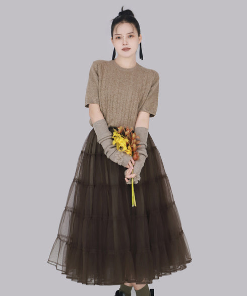 Avelisse Ruffle Gloves