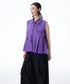 Beltline Pleat Blouse