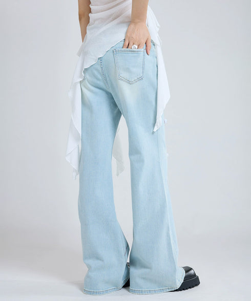 Petal Stitch Denim