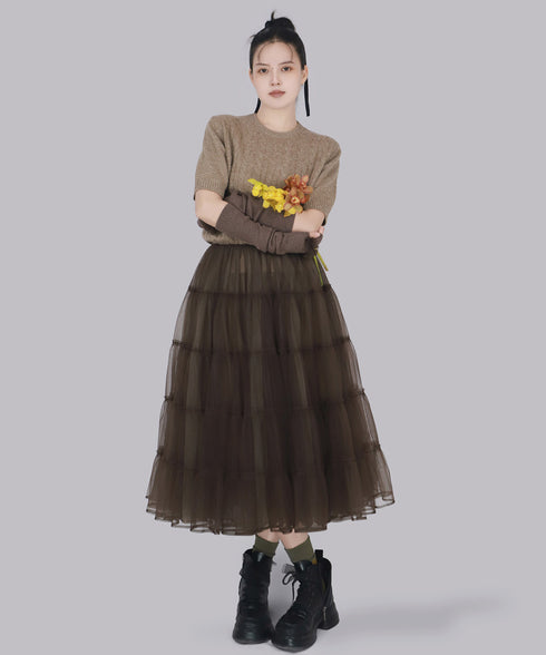 Avelisse Ruffle Gloves