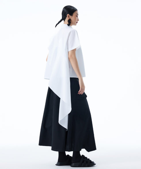 Cascade Panel Blouse