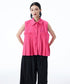 Beltline Pleat Blouse