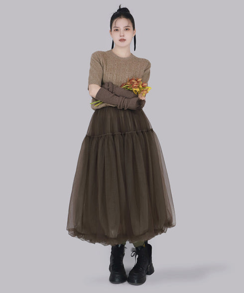 Avelisse Ruffle Gloves