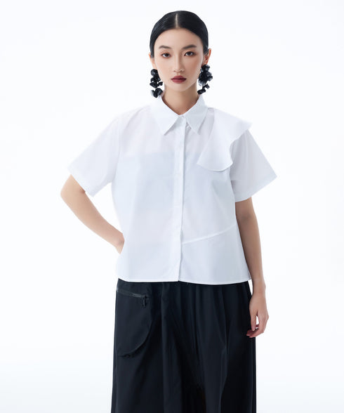 Cascade Panel Blouse