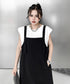 Layer Veil Jumper Dress