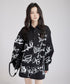 Graffiti Print Blouse