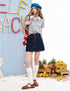 Lace Heart Polo Top