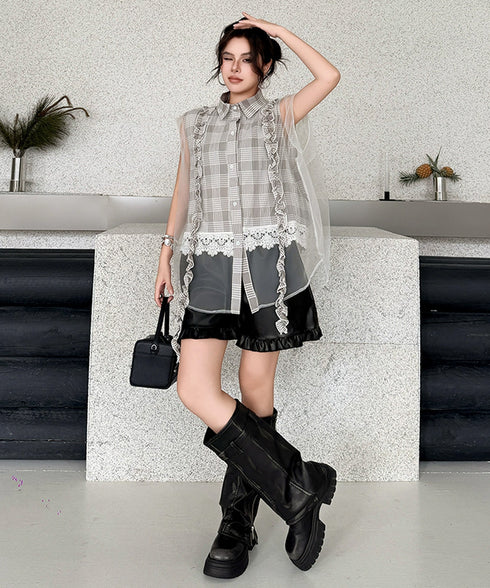 Cascade Frill Blouse