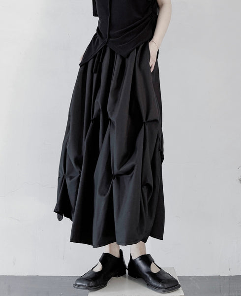Layered Gather Skirt