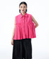 Beltline Pleat Blouse