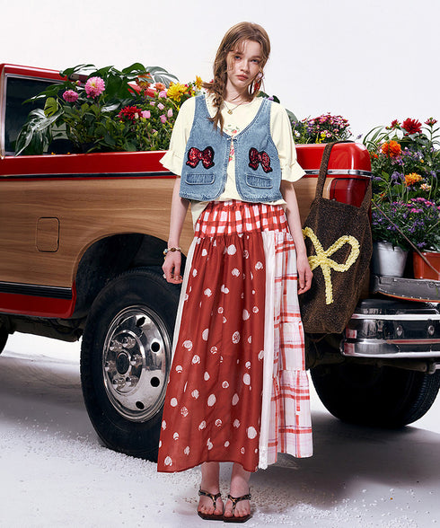 Berry Flutter Top