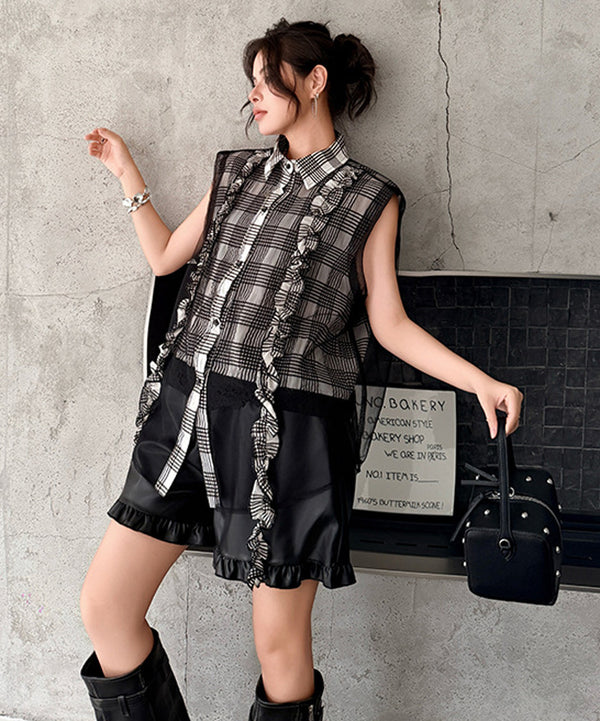 Cascade Frill Blouse
