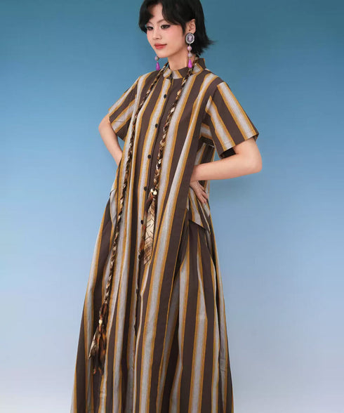 Nerissa Cascade Dress