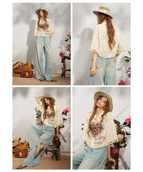 Heart Sketch Blouse