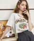 Berry Loop Cutout Top