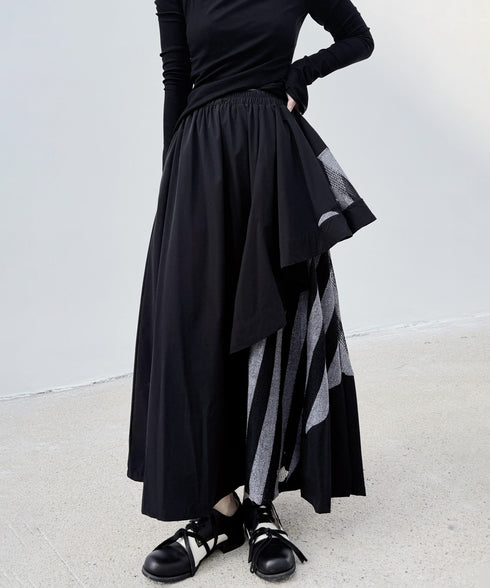 Glyph Cascade Skirt