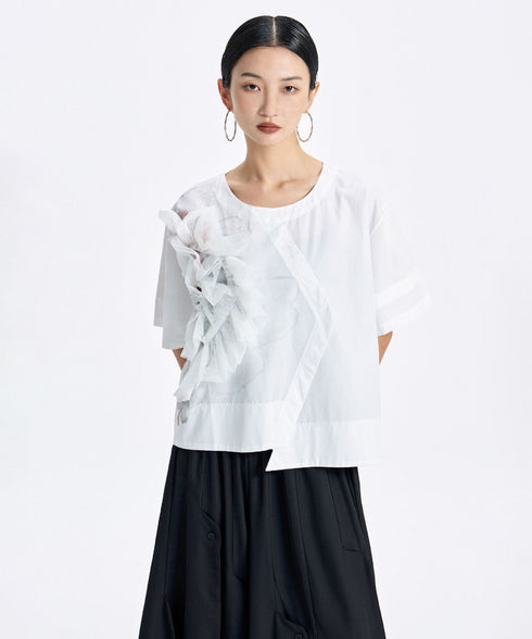 Ruffle Bloom Blouse