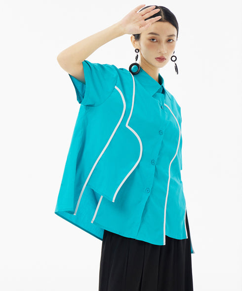 Orbit Panel Blouse