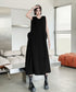 Simple Solid Sleeveless Dress
