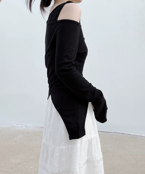 Layered Strap Long Top
