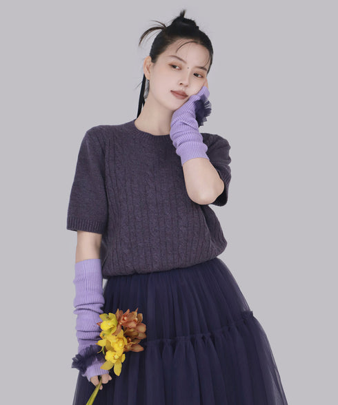Avelisse Ruffle Gloves