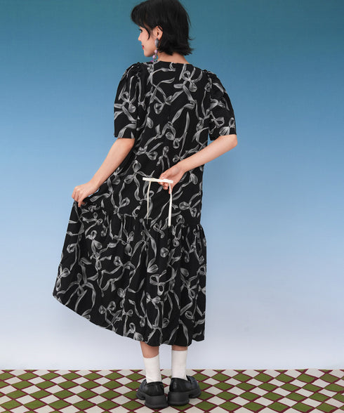 Elvoria Tier Dress