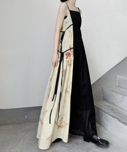 Layered Botanical Dress