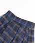 Madras Check Tulle Mesh Skirt
