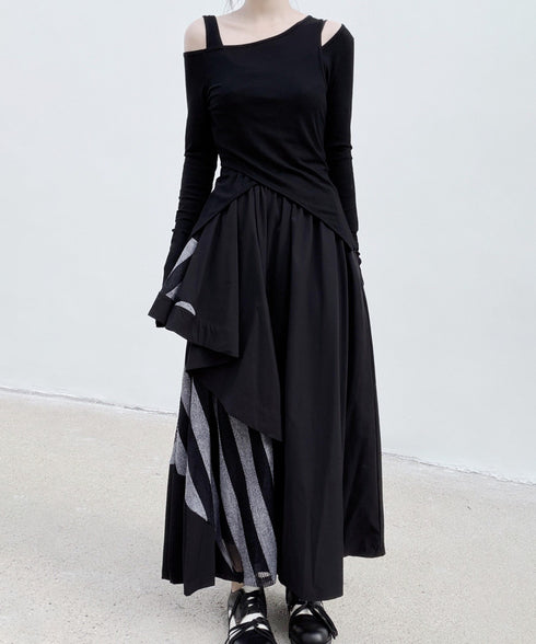 Glyph Cascade Skirt