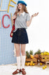 Lace Heart Polo Top