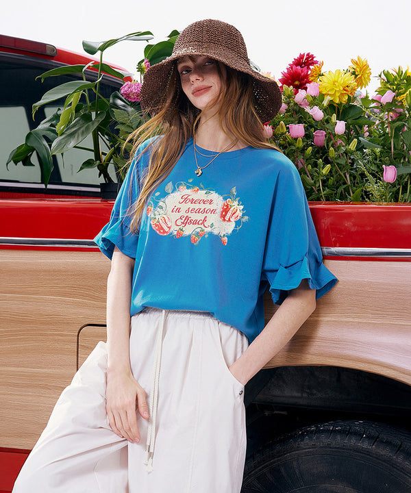 Berry Flutter Top