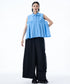 Beltline Pleat Blouse