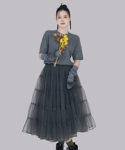 Avelisse Ruffle Gloves