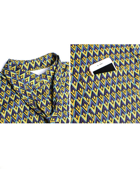 Power Shoulder Tie Dress