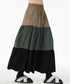 Panel Volume Long Skirt