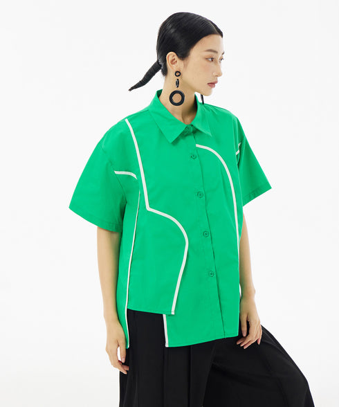 Orbit Panel Blouse