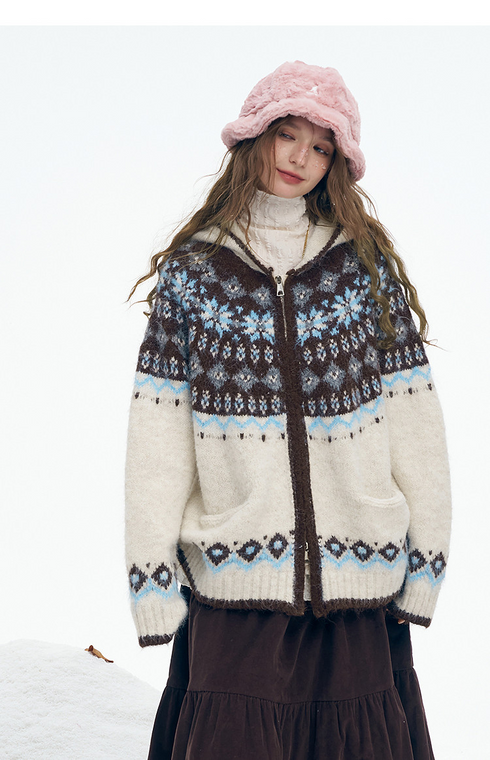 Fjord Bloom Cardigan