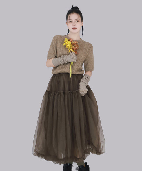 Avelisse Ruffle Gloves