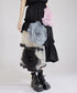 Big Flower See-Through Skirt