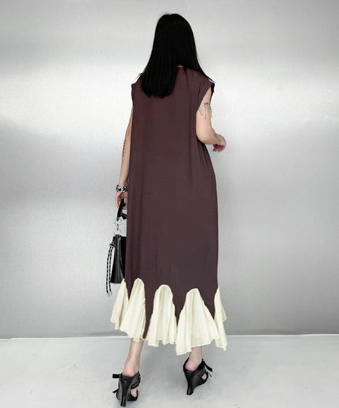 Petal Rhythm Long Dress