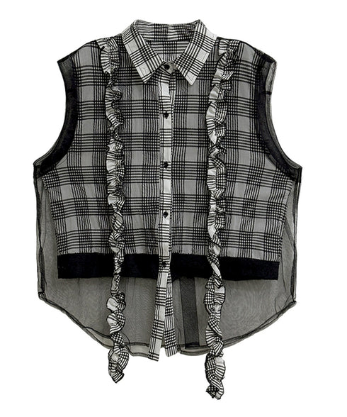 Cascade Frill Blouse