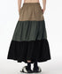 Panel Volume Long Skirt