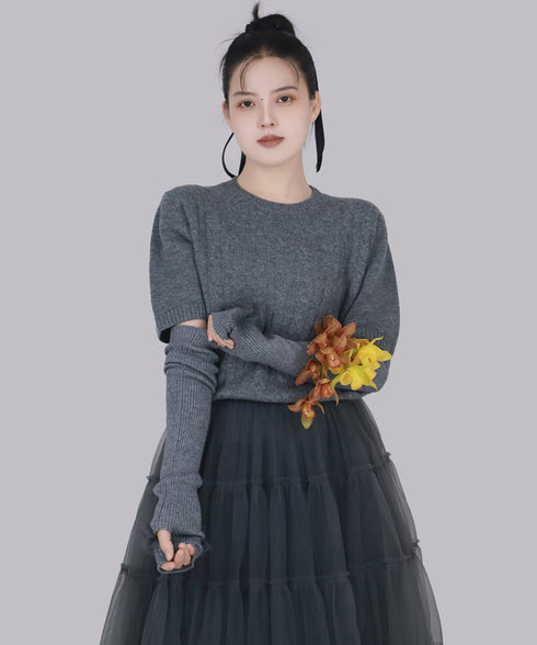 Avelisse Ruffle Gloves