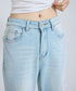 Petal Stitch Denim