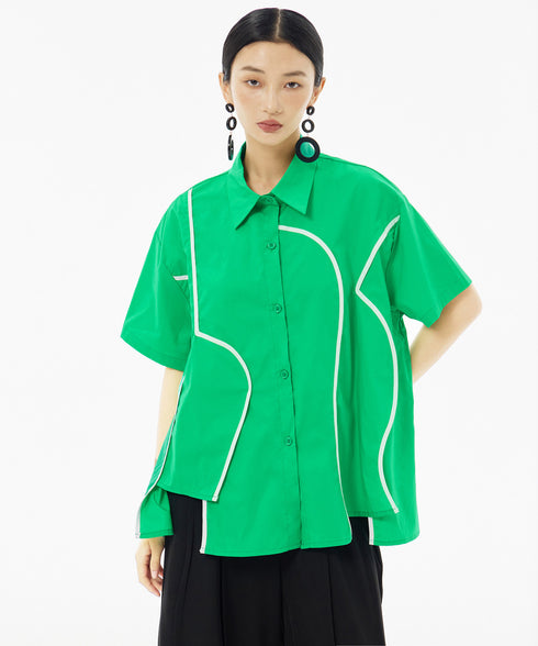 Orbit Panel Blouse