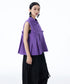 Beltline Pleat Blouse