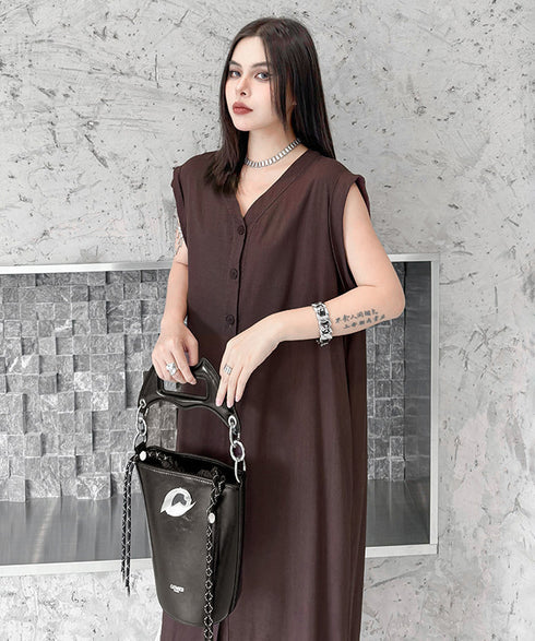 Petal Rhythm Long Dress