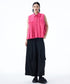 Beltline Pleat Blouse