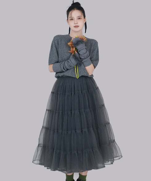 Avelisse Ruffle Gloves
